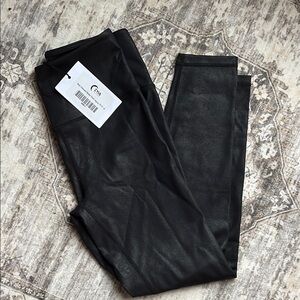 ZYIA Black Distressed Leggings